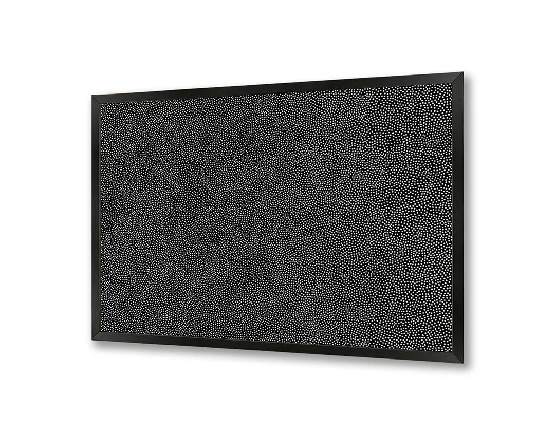 Metalen Magneetbord met print van Zwart asfalt perfect als decoratie
