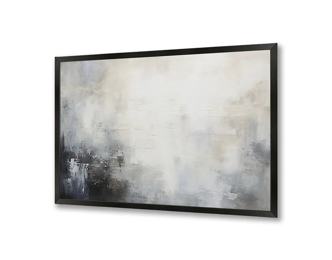Metalen Magneetbord met print van Abstract beige grijs perfect als decoratie