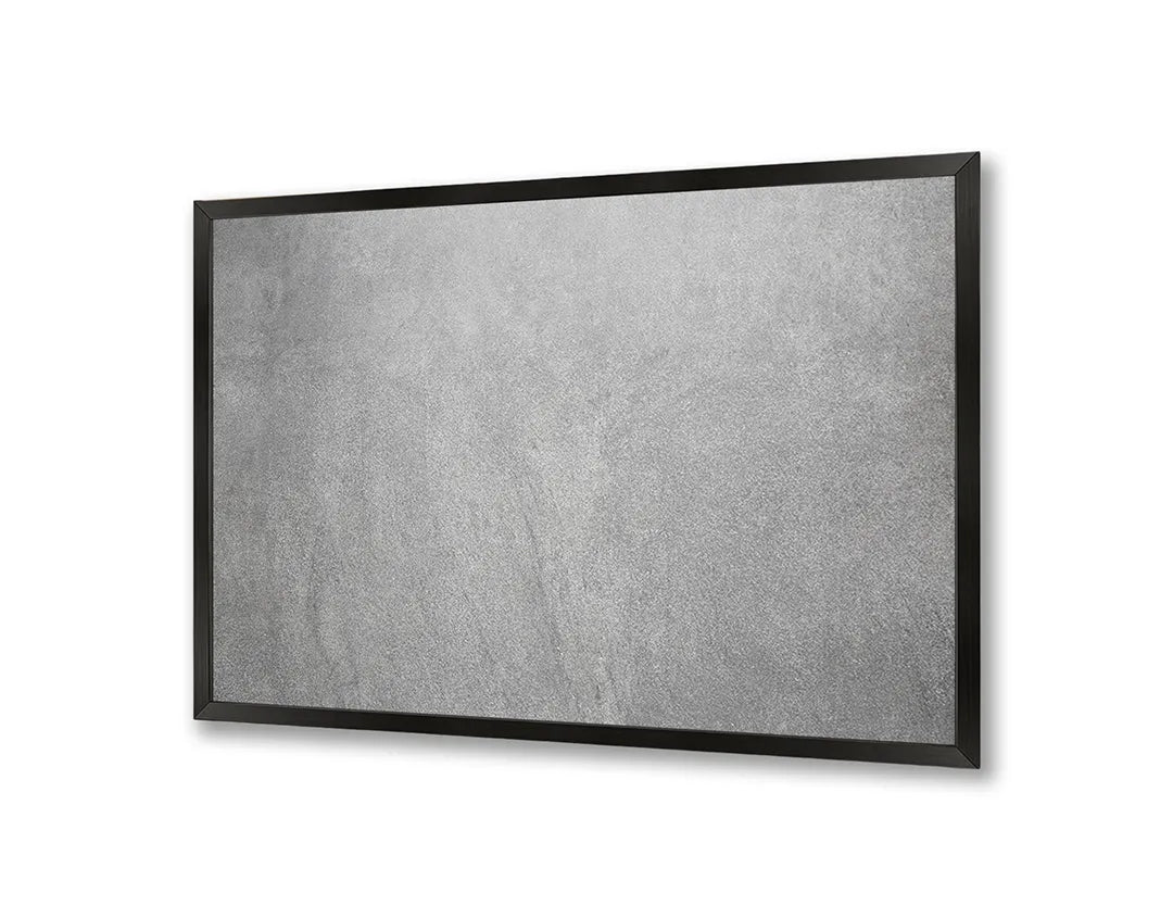 Metalen Magneetbord met afbeelding van grijze beton textuur in industrieel grijs kleuren