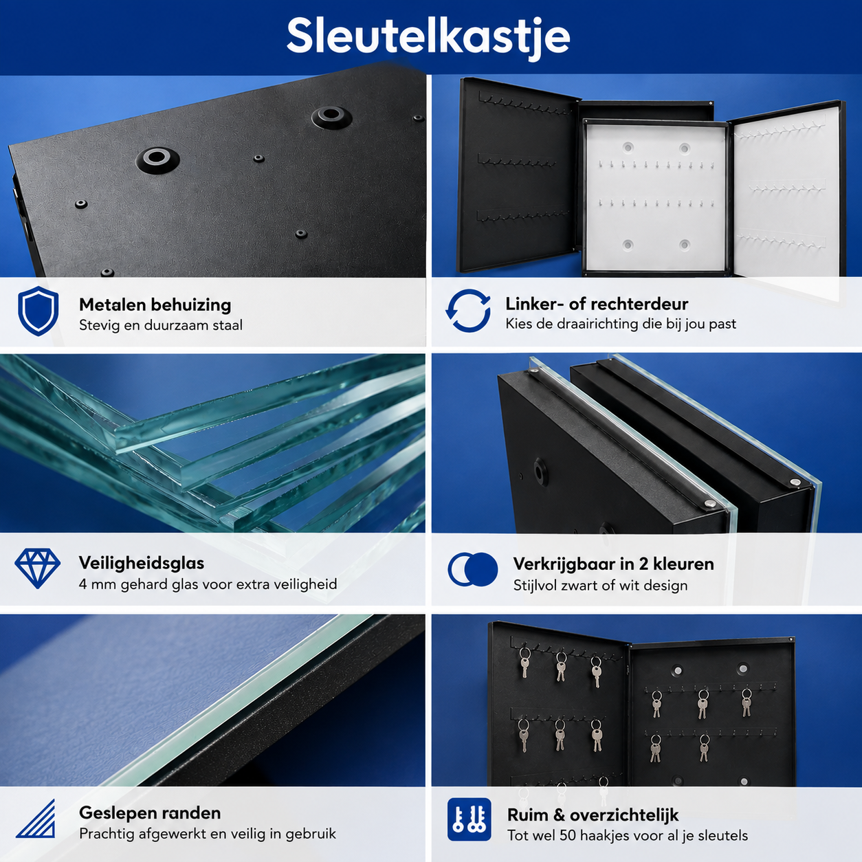 Sleutelkastje met Eigen Foto van Gehard Glas