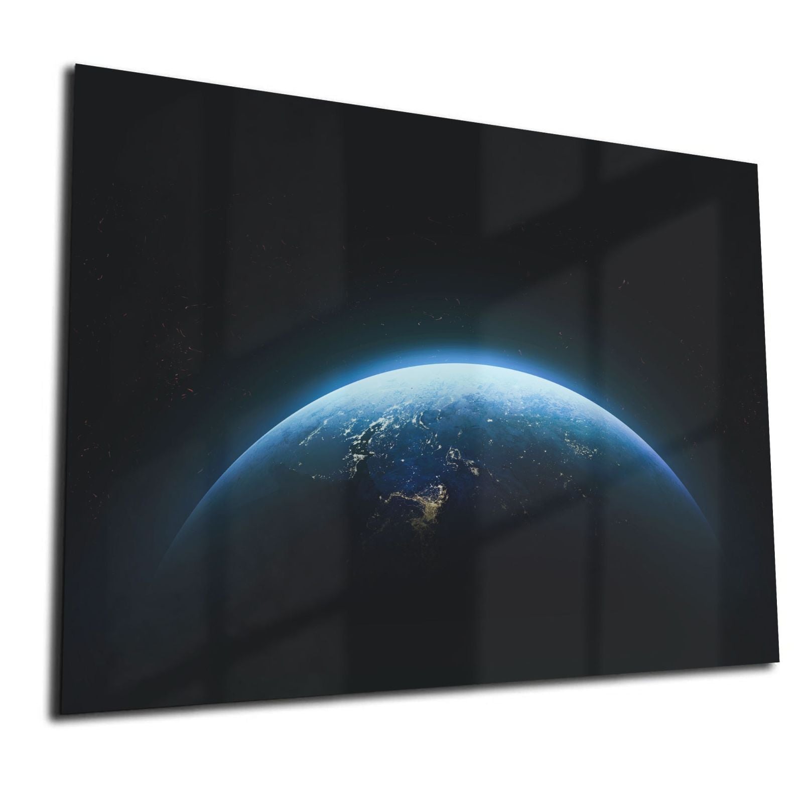 Whiteboard van glas - Magneetbord - Planeet aarde