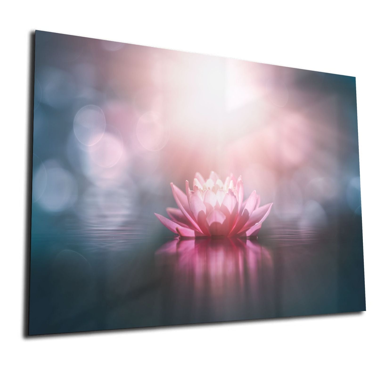 Whiteboard van glas - Magneetbord - Lotus bloem