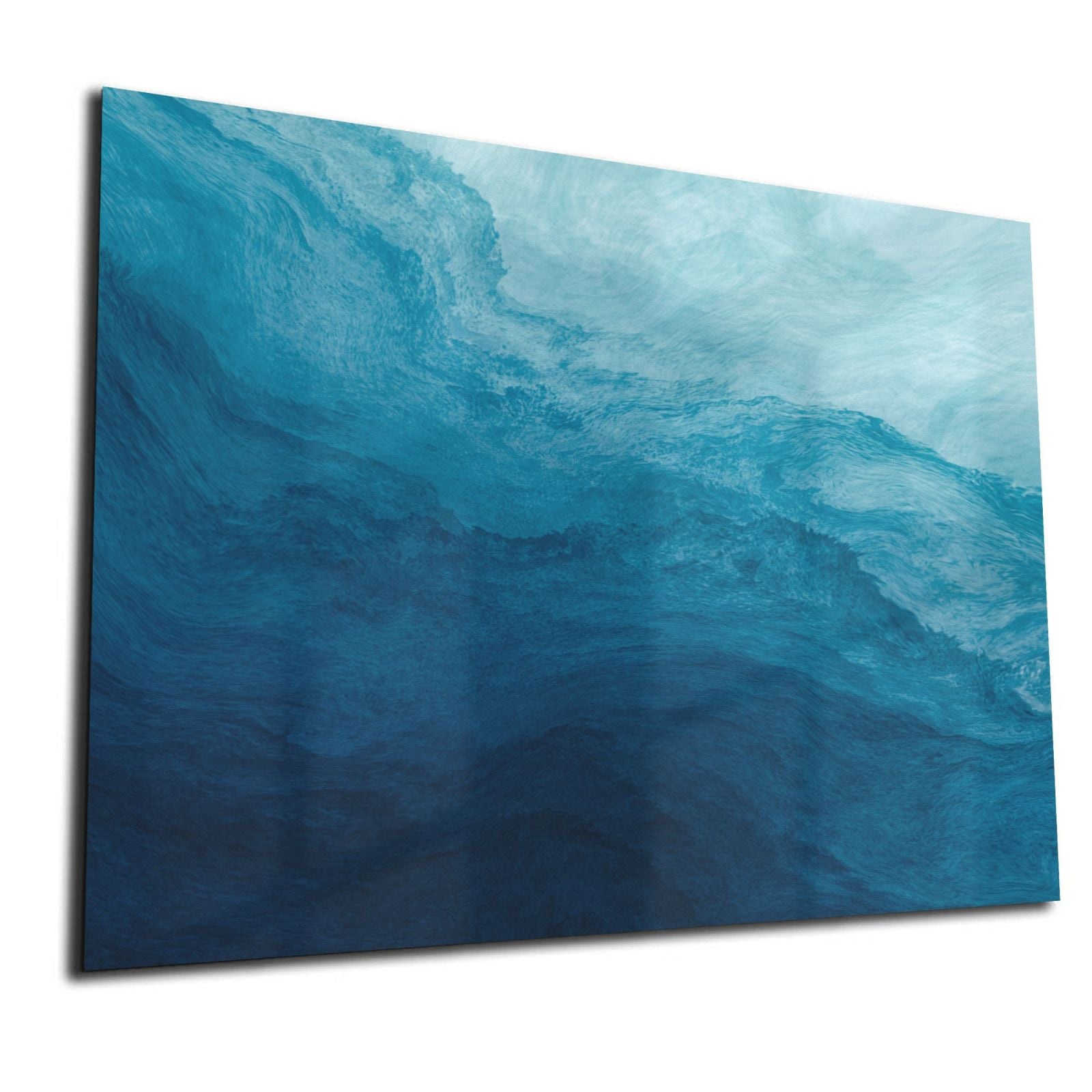 Whiteboard van glas - Magneetbord - Water textuur