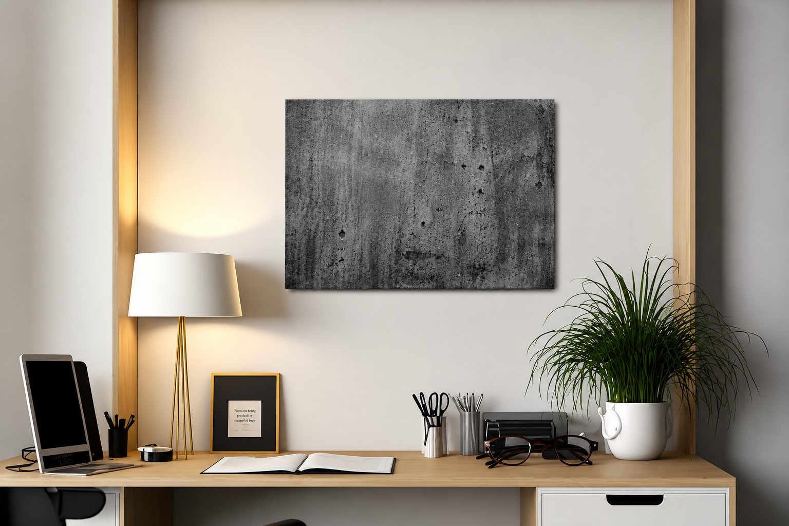 Mydesignglas Metalen Magneetborden - Whiteboard - Zonder lijst - Elk Type Magneet - Beton - Direct Leverbaar