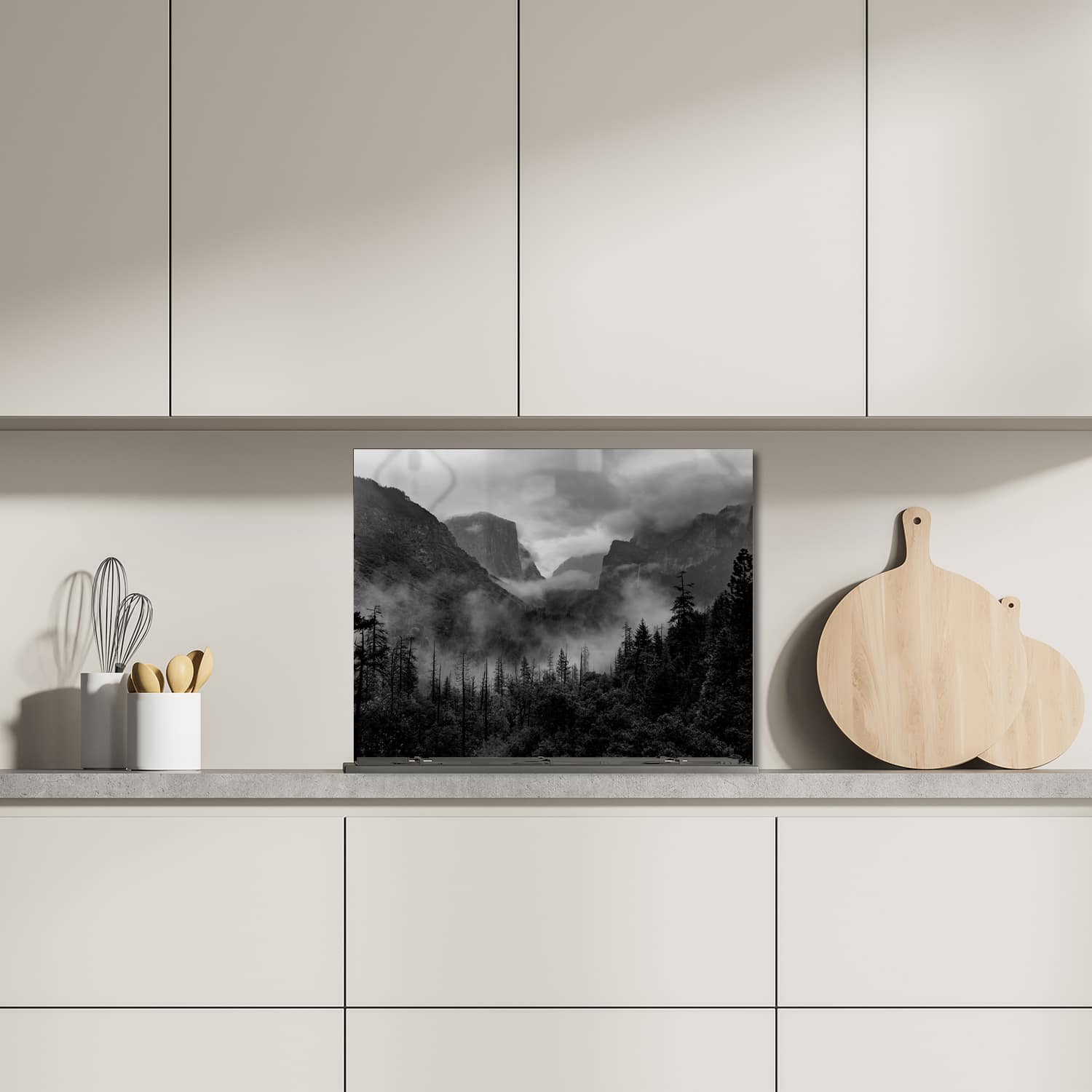 Eigen afmeting spatscherm-op-maat Keuken - Hittebestendig gehard glas - Yosemite National Park