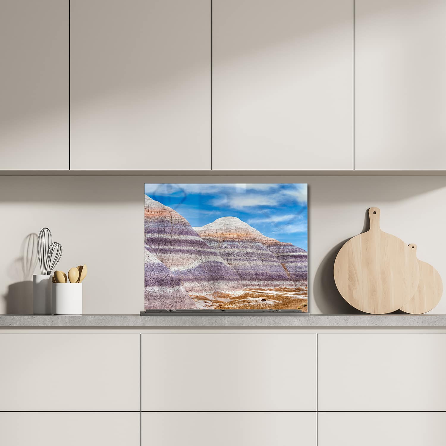 Eigen afmeting spatscherm-op-maat Keuken - Hittebestendig gehard glas - Yellowstone National Park