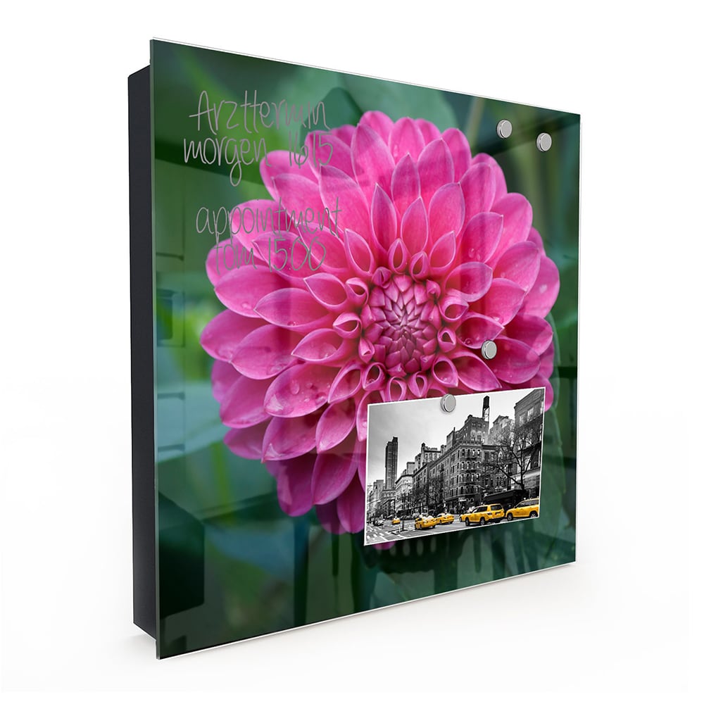 Sleutelkastje - Gehard Glas - Roze Dahlia