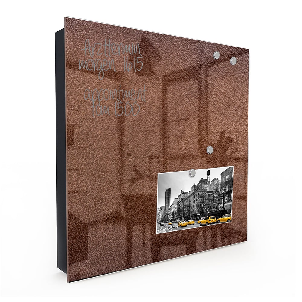 Sleutelkastje - Gehard Glas - Bruin Leer