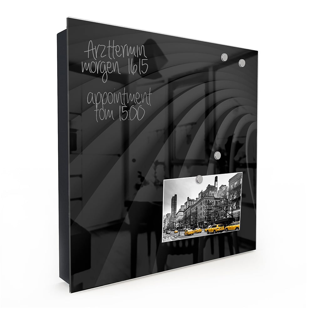 Sleutelkastje - Gehard Glas - Luxe Zwarte Lijnen