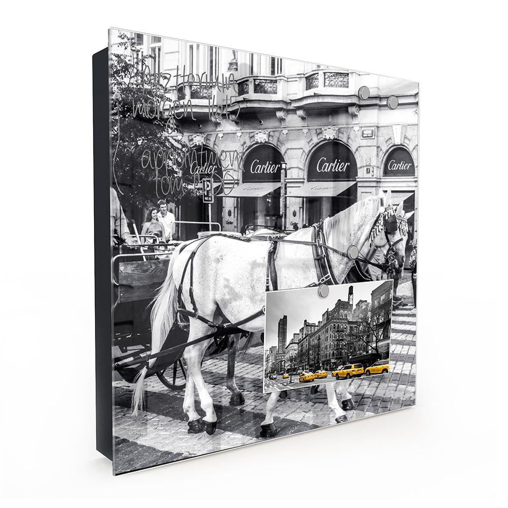 Sleutelkastje - Gehard Glas - Paard en Wagen voor Cartier Winkel