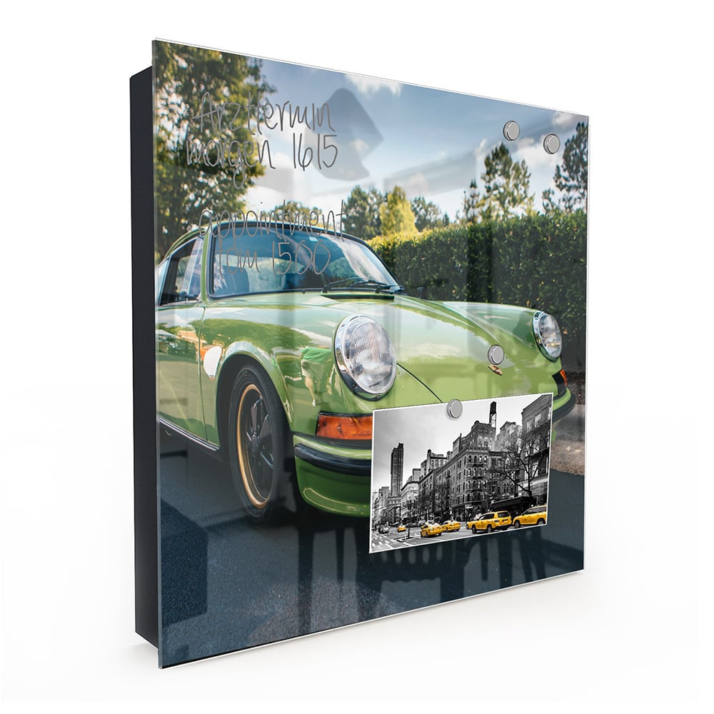 Sleutelkastje - Gehard Glas - Porsche 911 1970 Groen