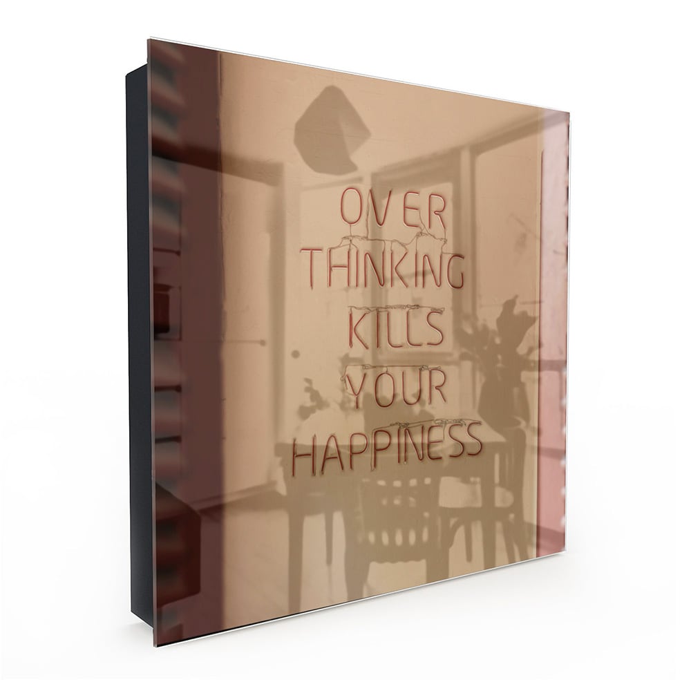 Sleutelkastje - Gehard Glas - Overthinking Kills Your Happines