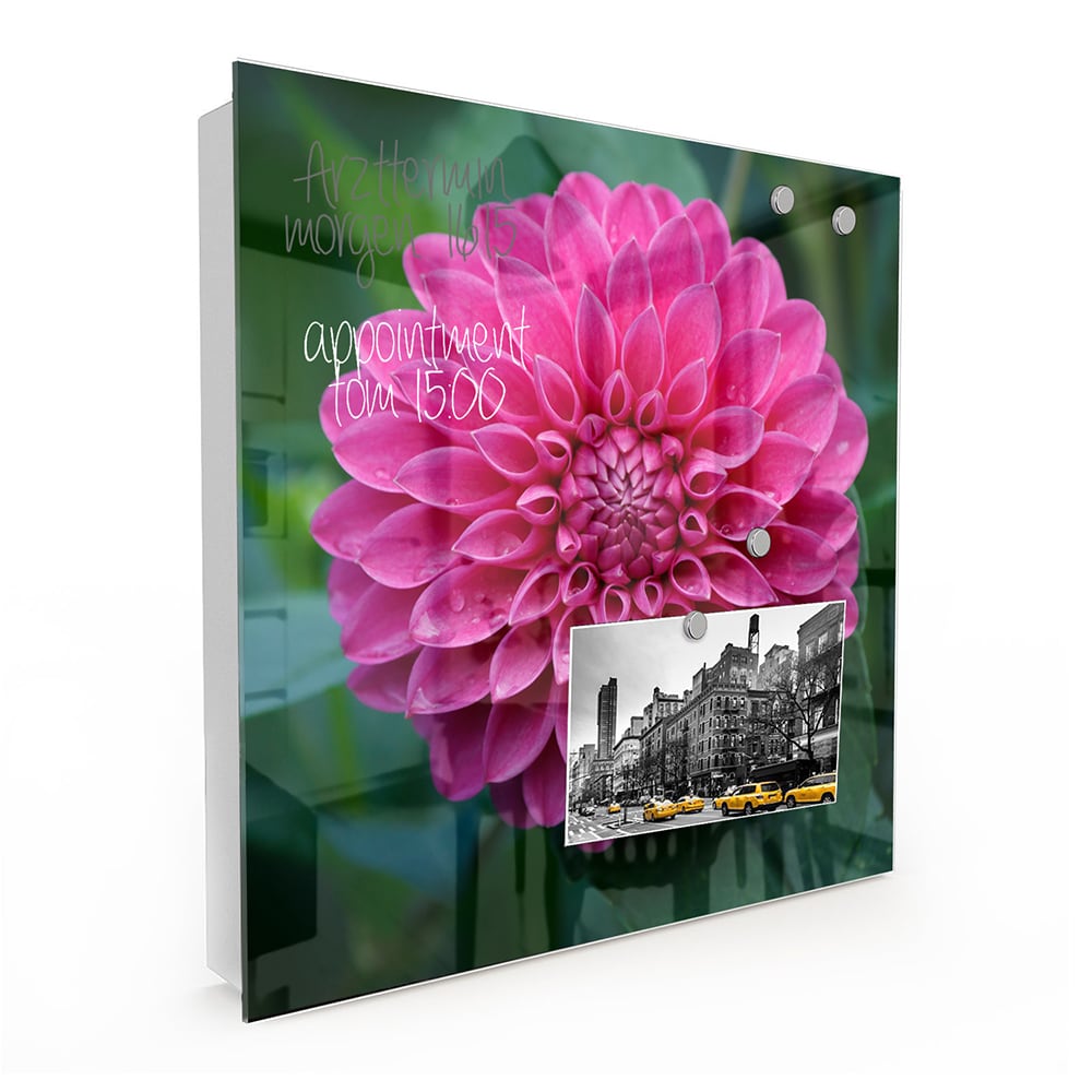 Sleutelkastje - Gehard Glas - Roze Dahlia