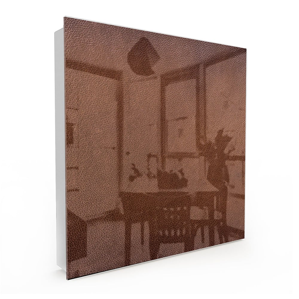 Sleutelkastje - Gehard Glas - Bruin Leer