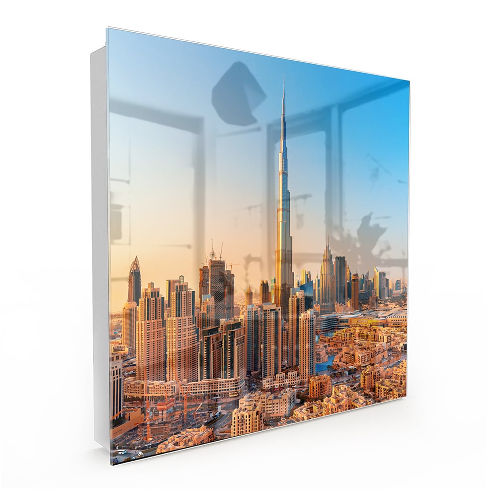 Sleutelkastje - Gehard Glas - Zonsondergang in Dubai