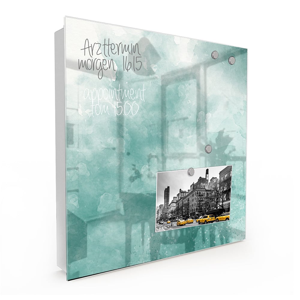 Sleutelkastje - Gehard Glas - Groene Waterverf