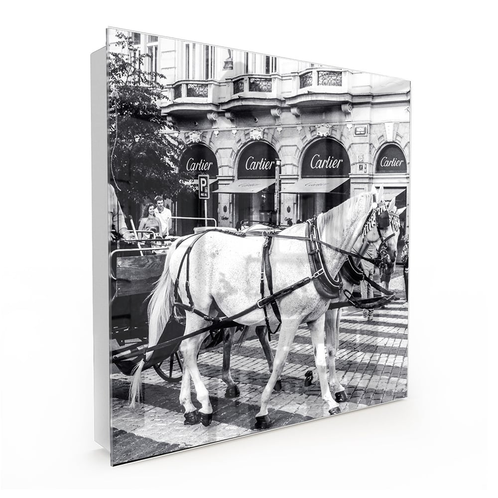 Sleutelkastje - Gehard Glas - Paard en Wagen voor Cartier Winkel