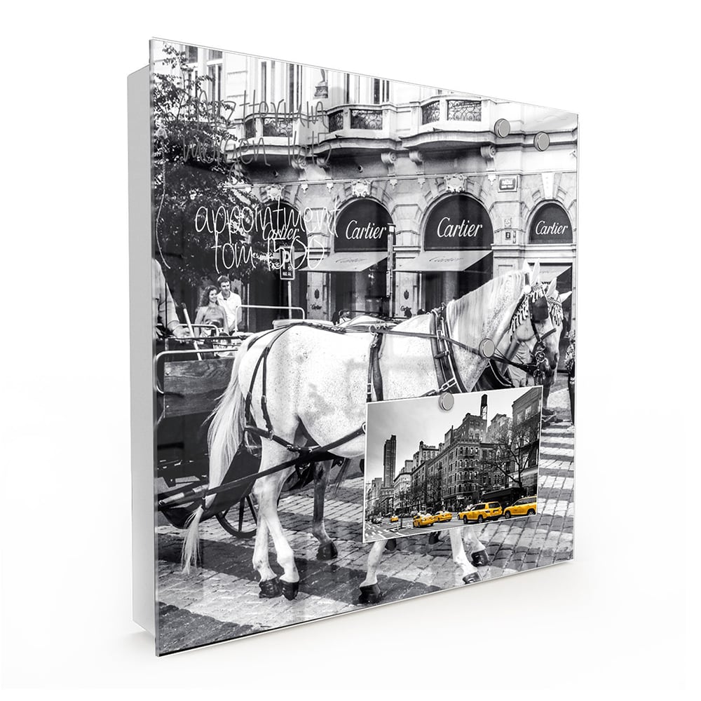 Sleutelkastje - Gehard Glas - Paard en Wagen voor Cartier Winkel