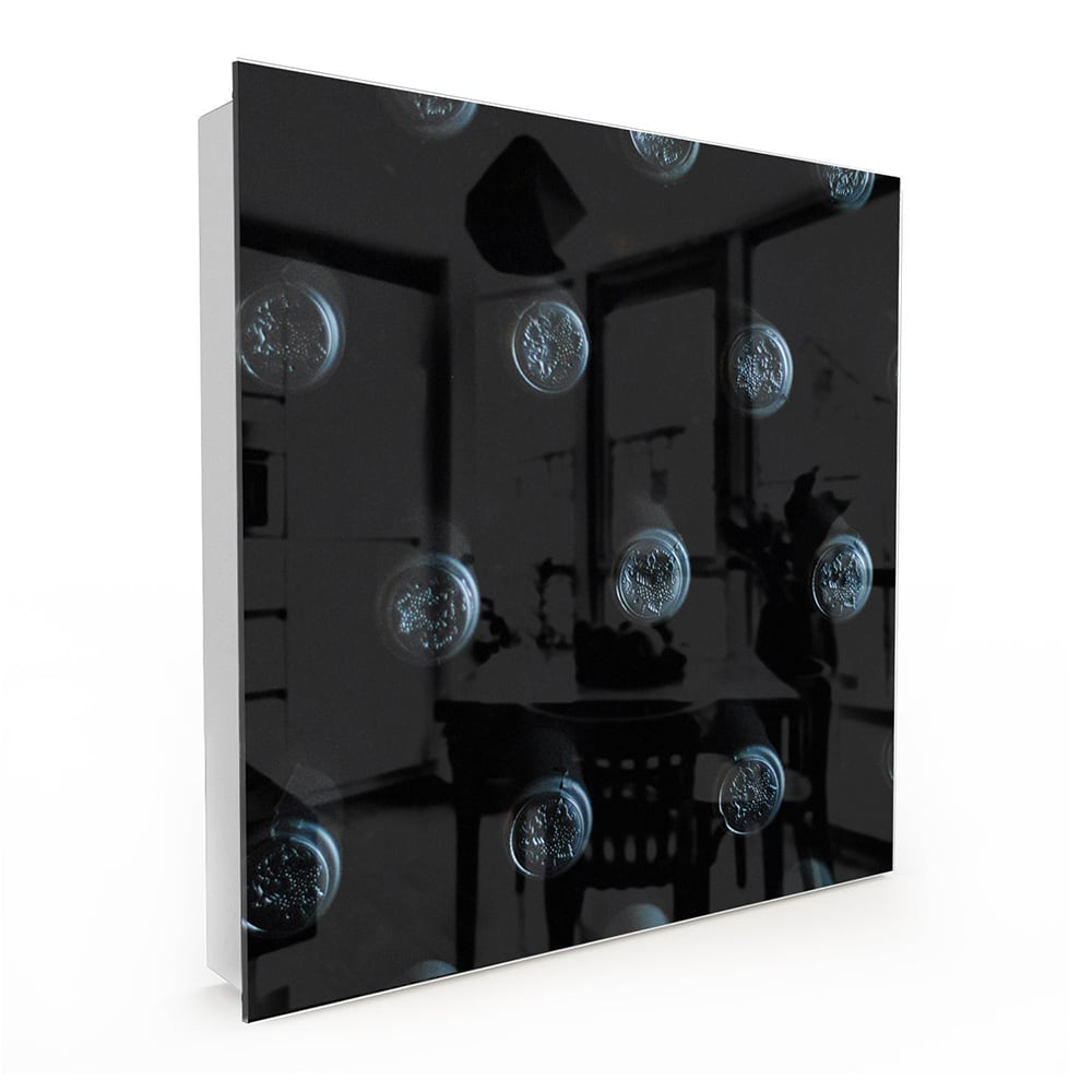 Sleutelkastje - Gehard Glas - Wijnflessen van Bovenaf