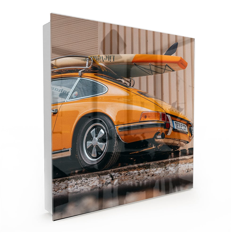 Sleutelkastje - Gehard Glas - Porsche met Surfboard