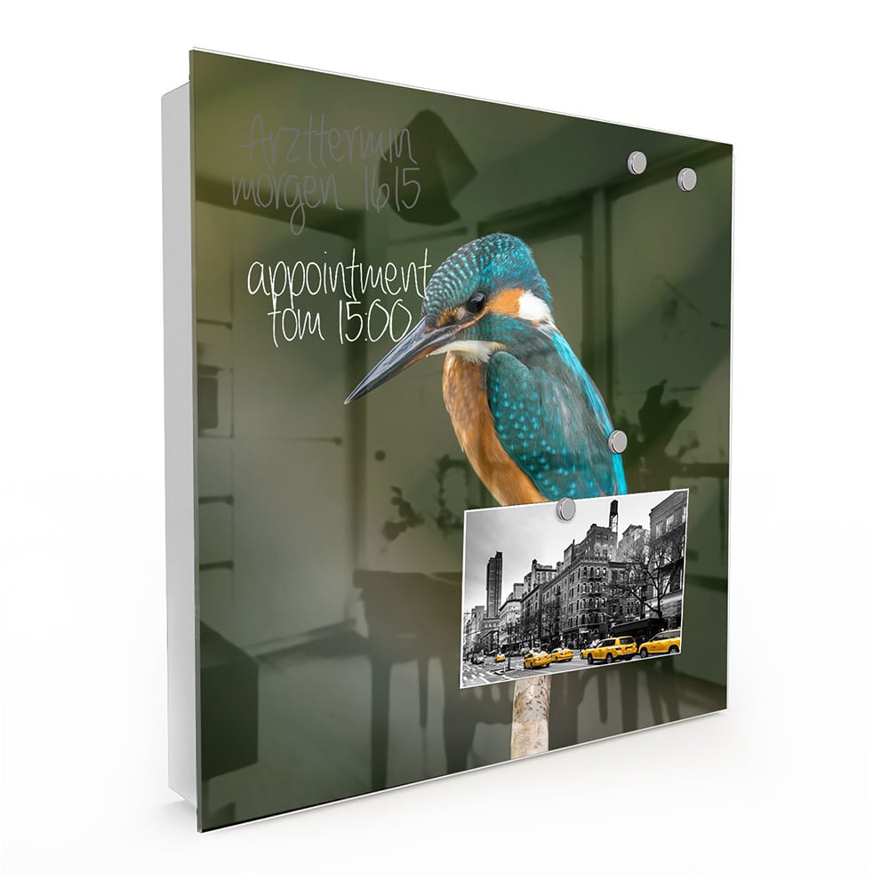 Sleutelkastje - Gehard Glas - Kleurrijke ijsvogel