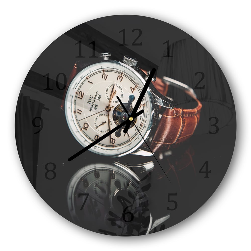 Wandklok Rond 30cm - Gehard Glas - Horloge