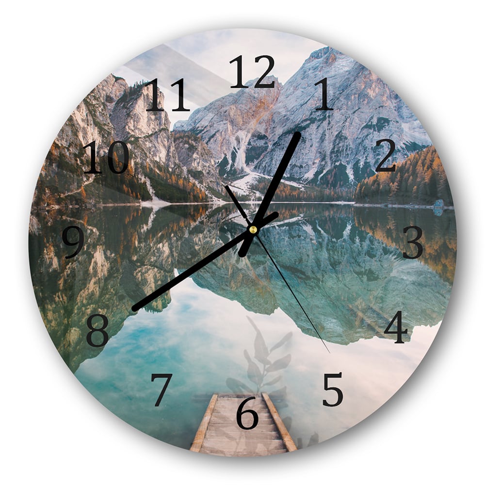 Wandklok Rond 30cm - Gehard Glas - Steiger aan Meer