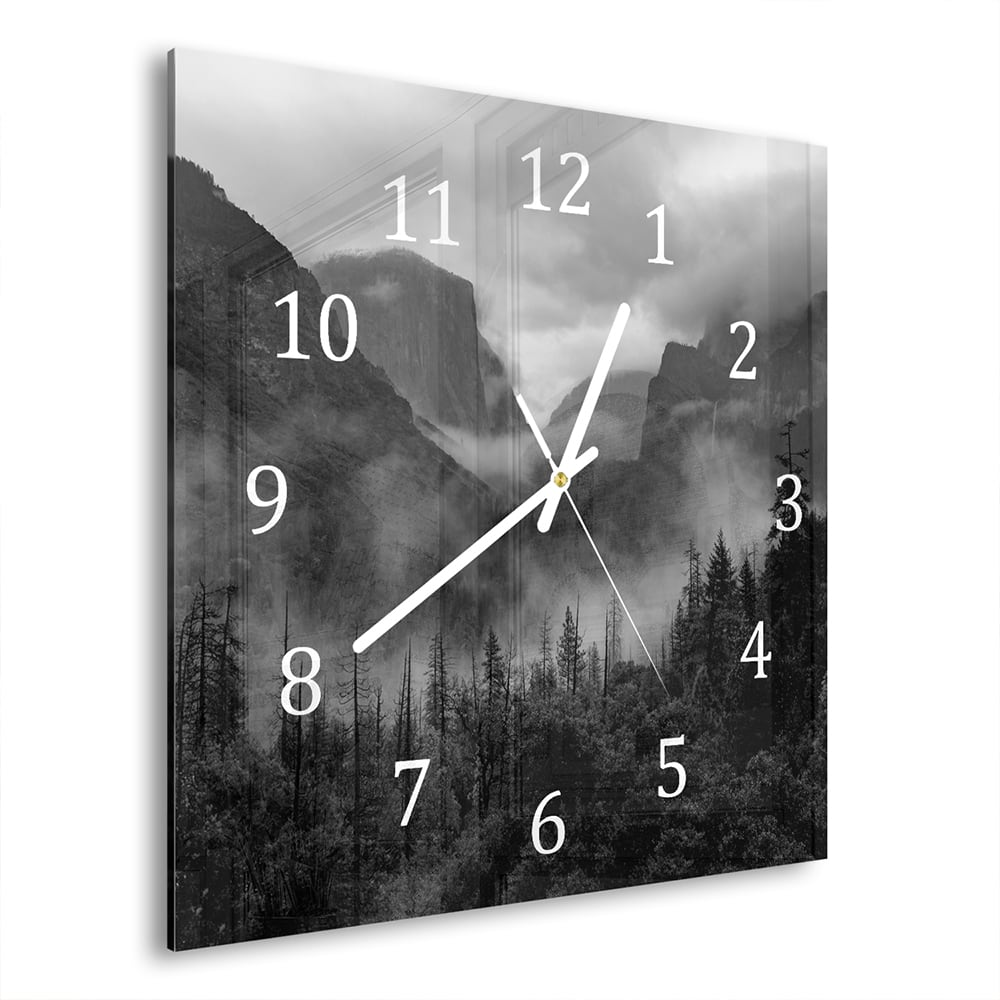 Wandklok 30x30 - Gehard Glas - Yosemite National Park