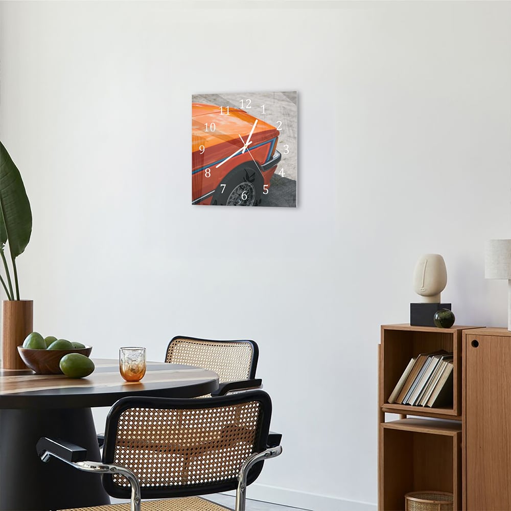 Wandklok 30x30 - Gehard Glas - Bumper BMW