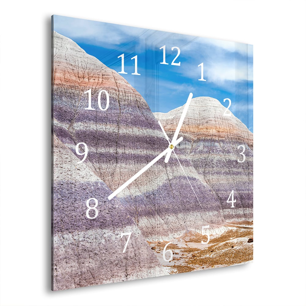 Wandklok 30x30 - Gehard Glas - Yellowstone National Park