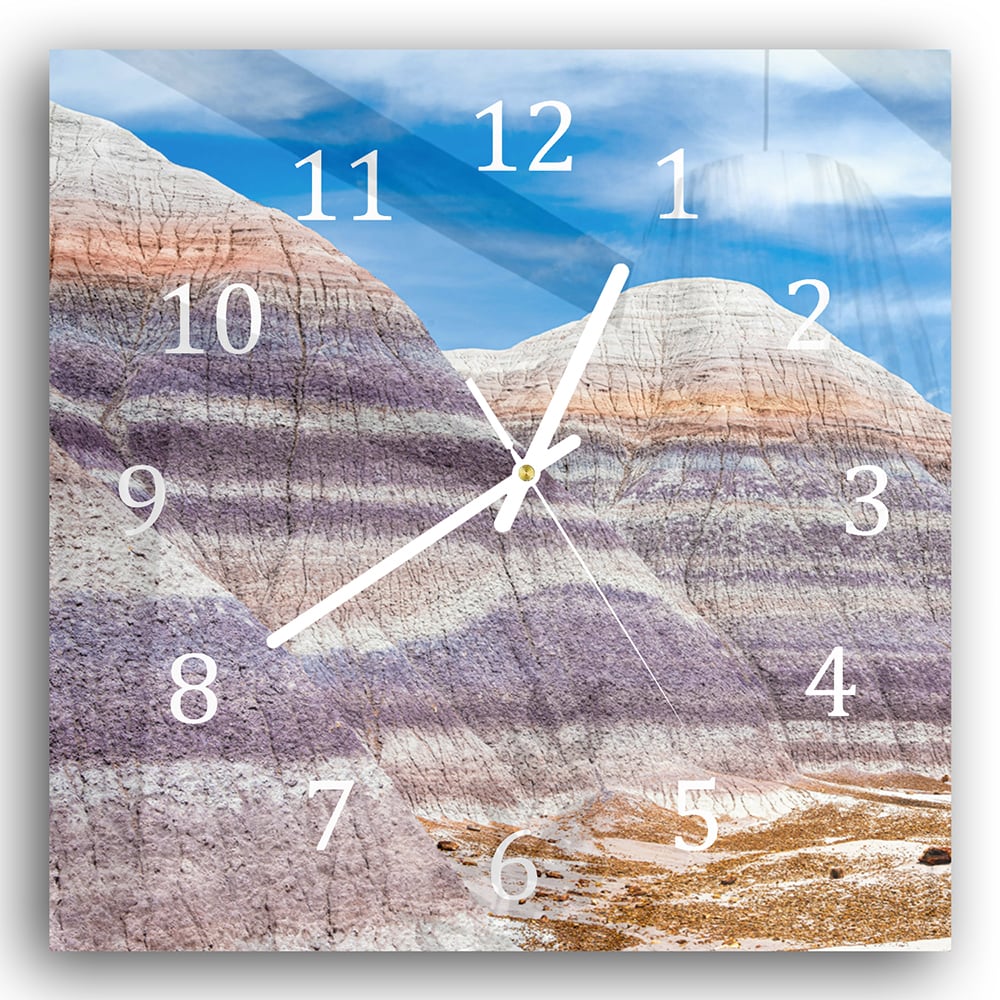 Wandklok 30x30 - Gehard Glas - Yellowstone National Park