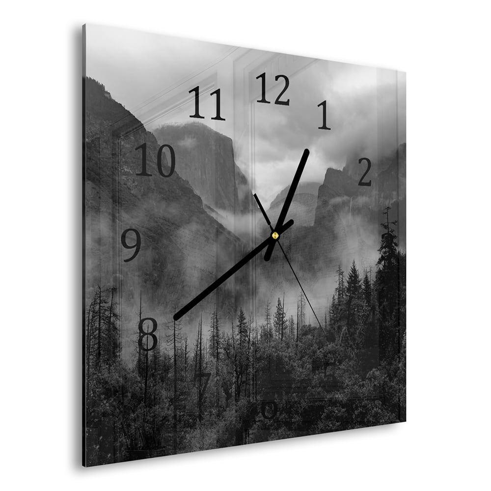 Wandklok 30x30 - Gehard Glas - Yosemite National Park