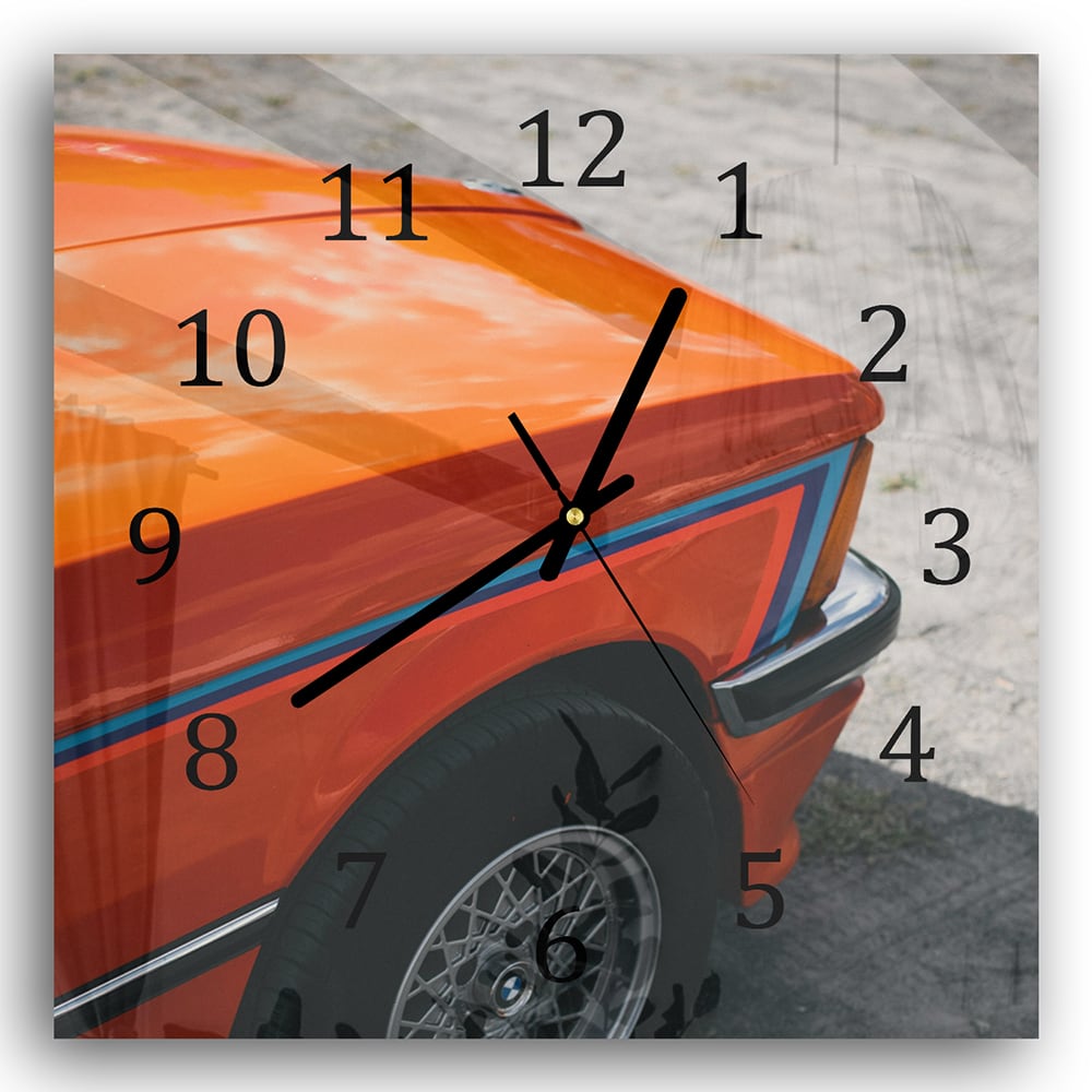 Wandklok 30x30 - Gehard Glas - Bumper BMW