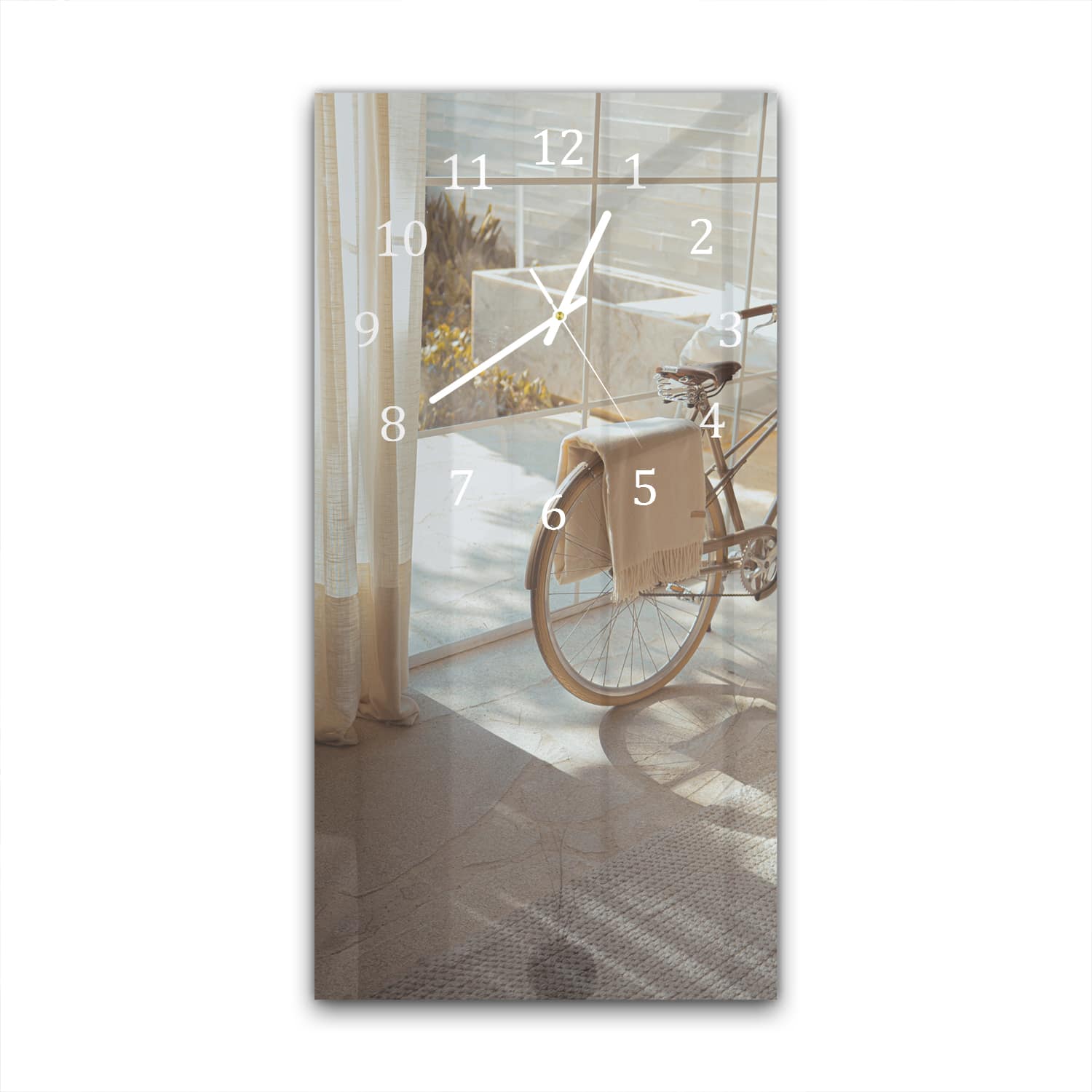 Wandklok 30x60  - Gehard Glas - Modern Living