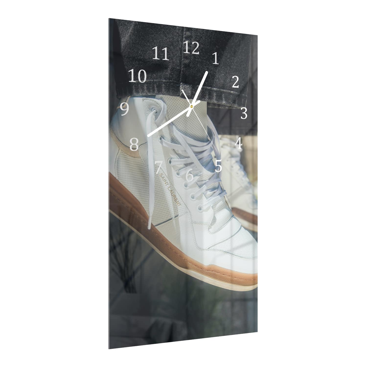 Wandklok 30x60  - Gehard Glas - Saint Laurent Schoenen