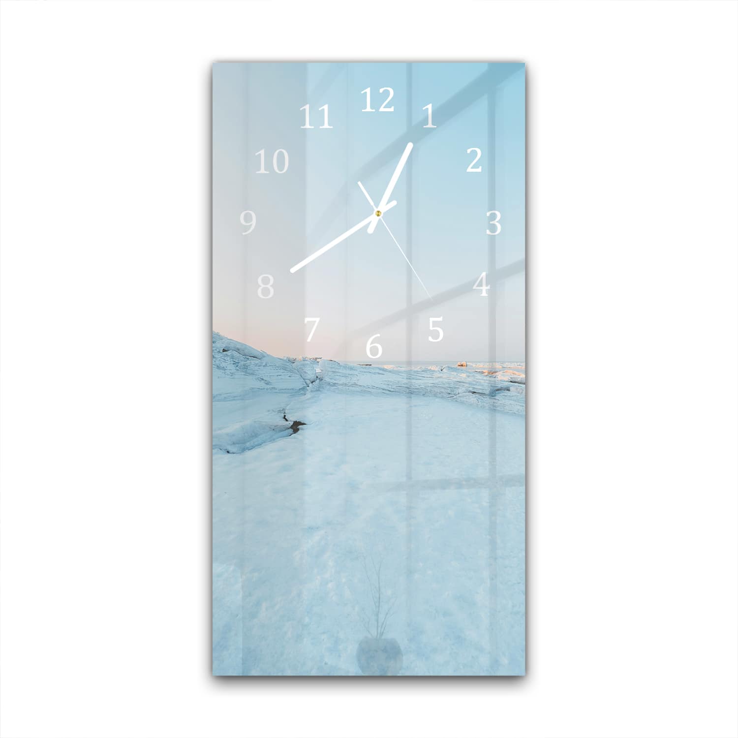 Wandklok 30x60  - Gehard Glas - Winsterse Kust