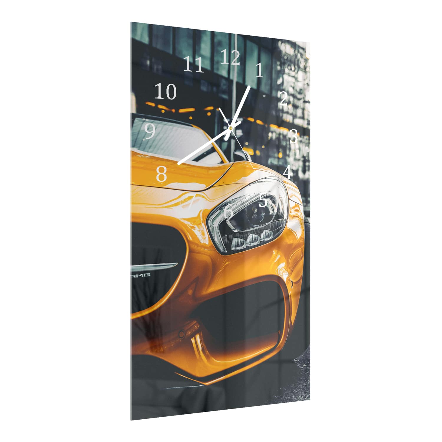 Wandklok 30x60  - Gehard Glas - Mercedes SLS AMG