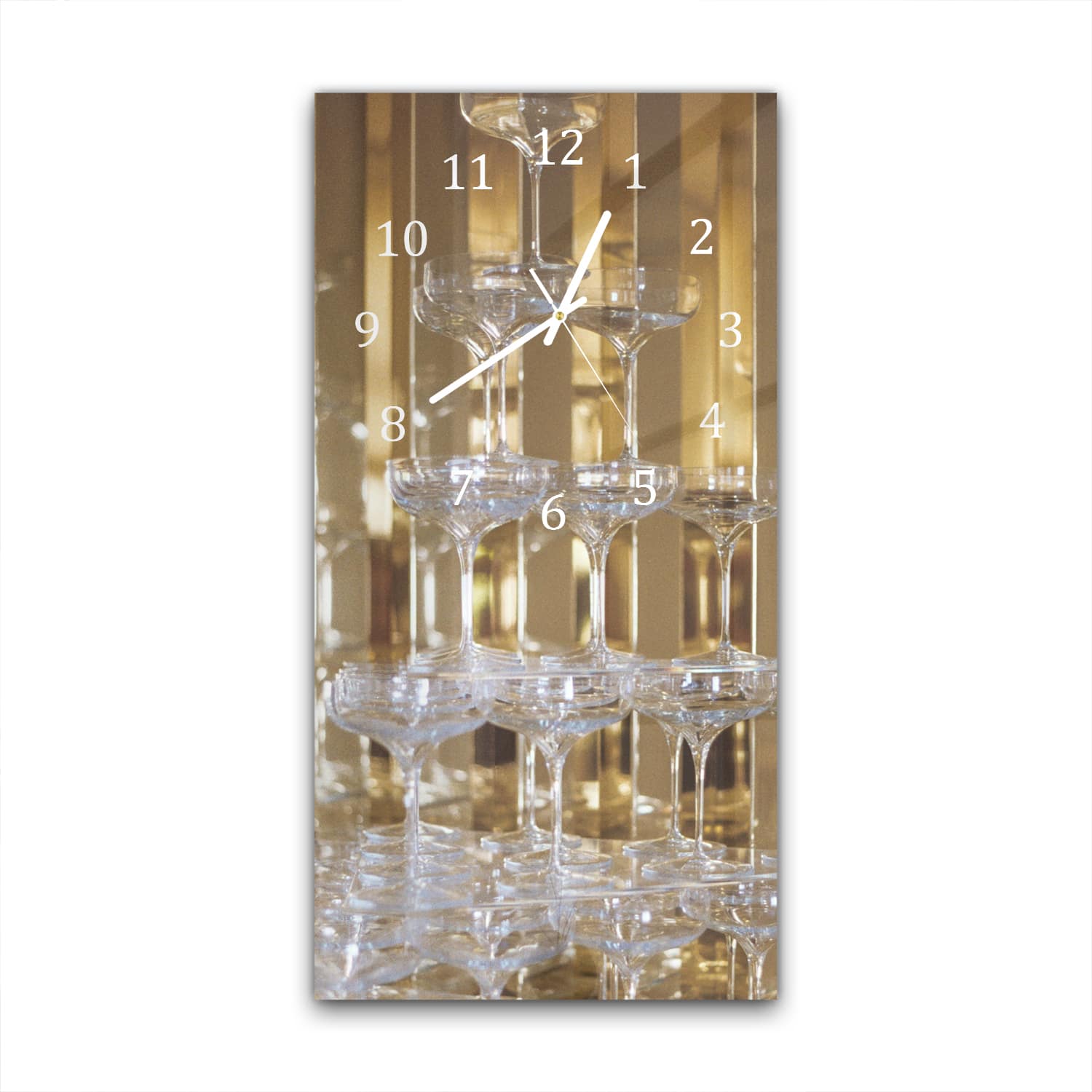 Wandklok 30x60  - Gehard Glas - Martinis Toren