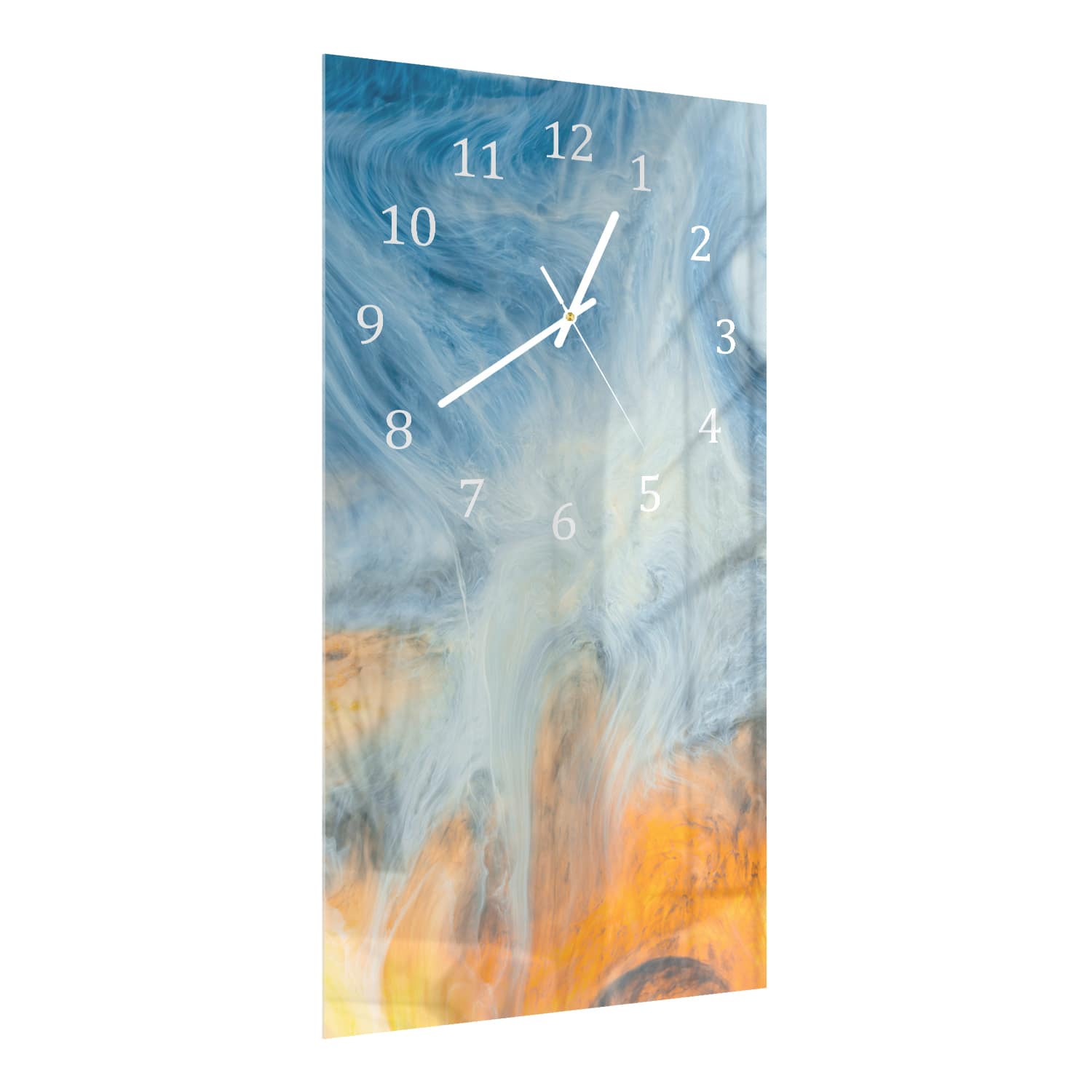 Wandklok 30x60  - Gehard Glas - Mystieke Lucht