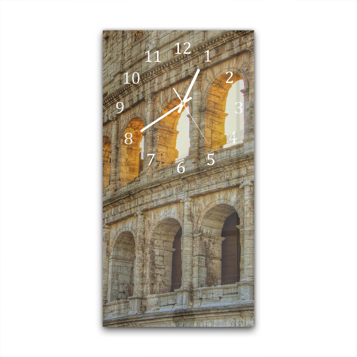 Wandklok 30x60  - Gehard Glas - Colosseum Close-up