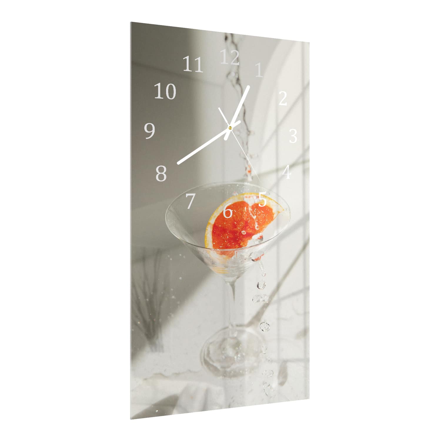 Wandklok 30x60  - Gehard Glas - Estetische Cocktail