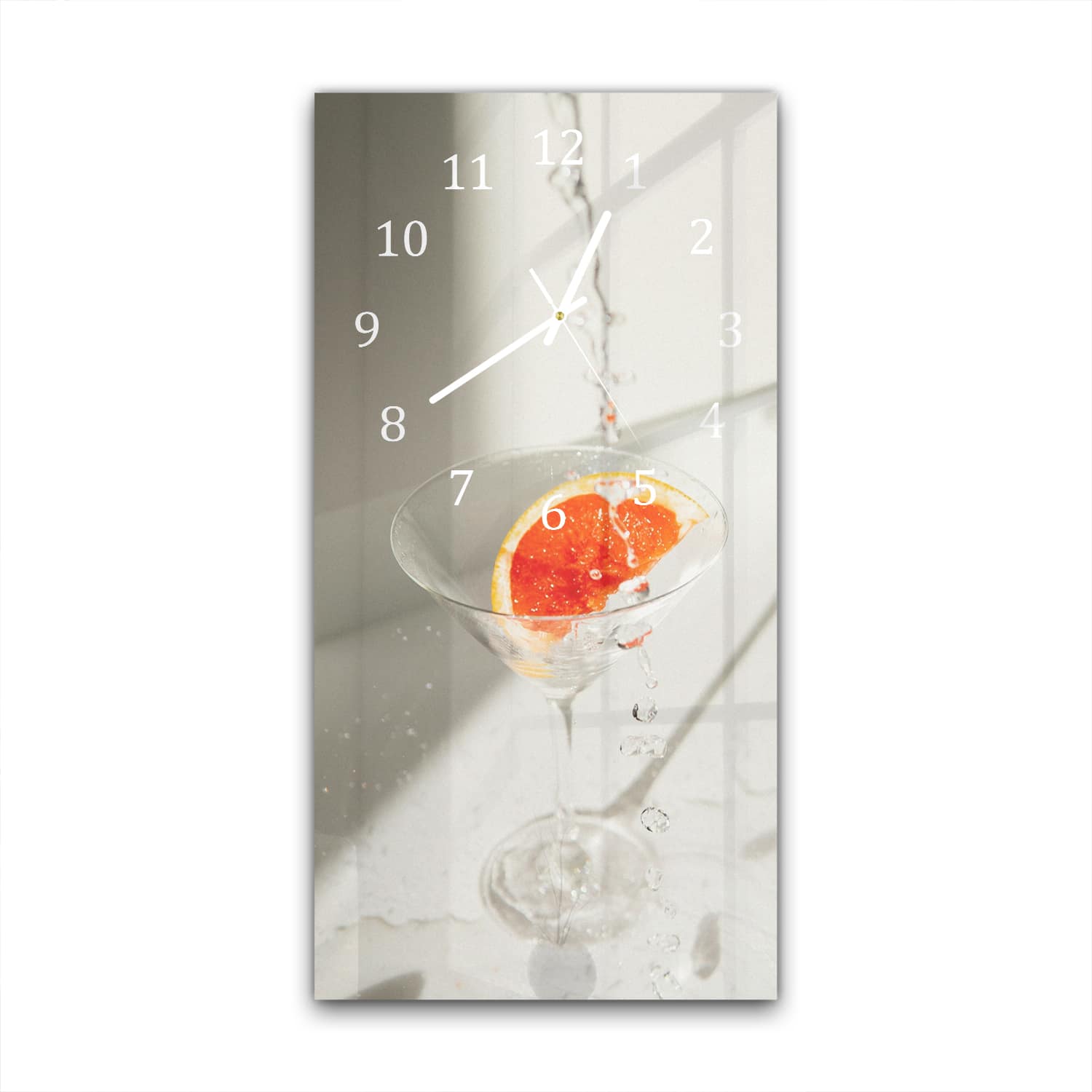 Wandklok 30x60  - Gehard Glas - Estetische Cocktail