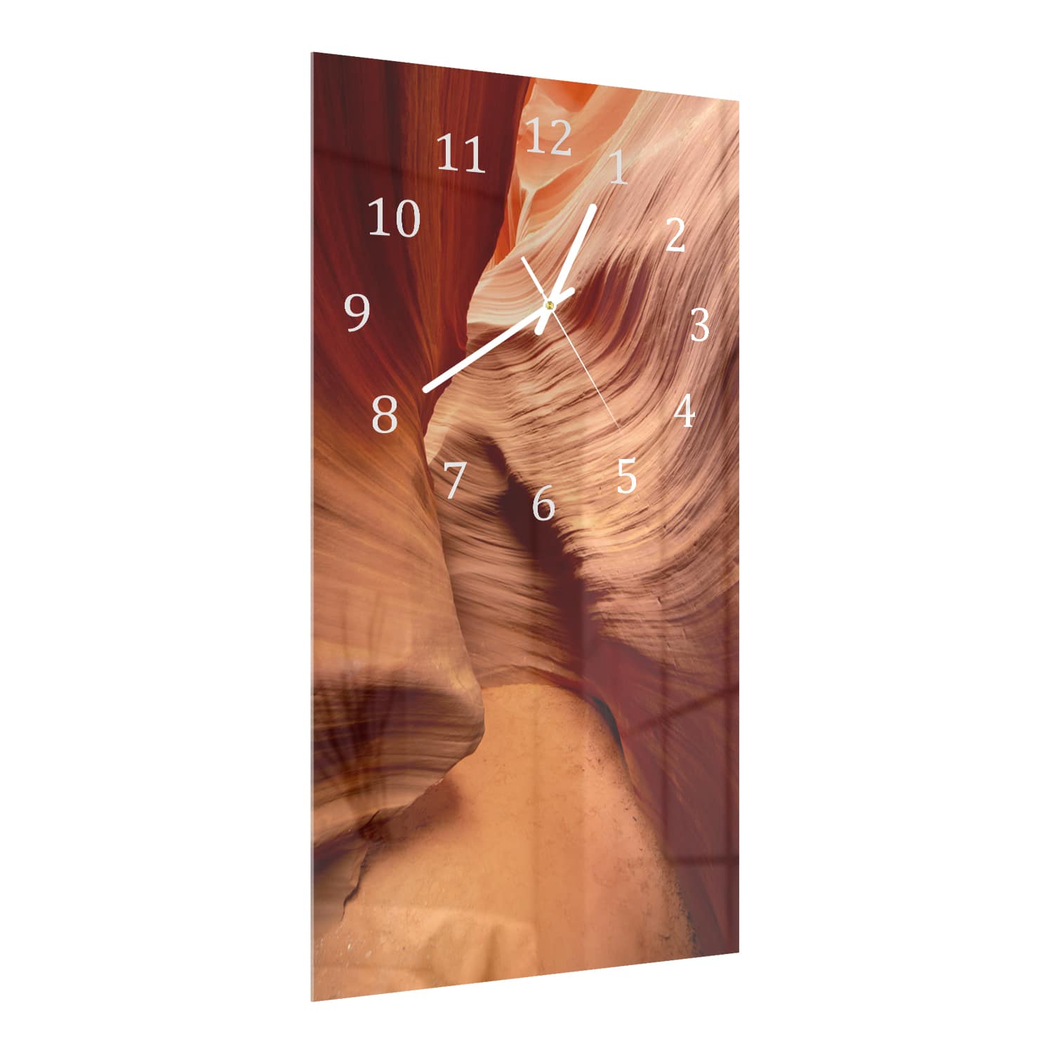 Wandklok 30x60  - Gehard Glas - Diep in de Antelope Canyon