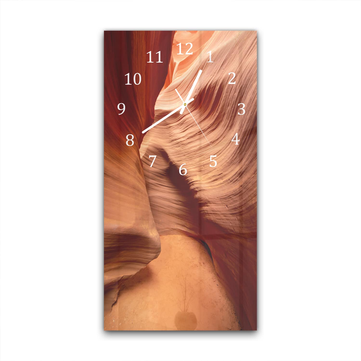 Wandklok 30x60  - Gehard Glas - Diep in de Antelope Canyon