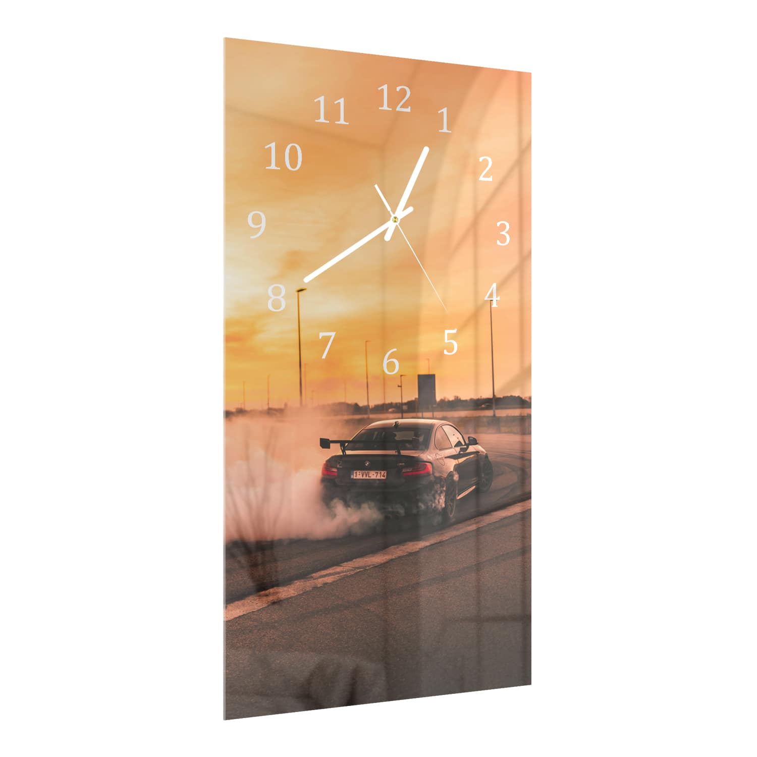 Wandklok 30x60  - Gehard Glas - BMW Driften