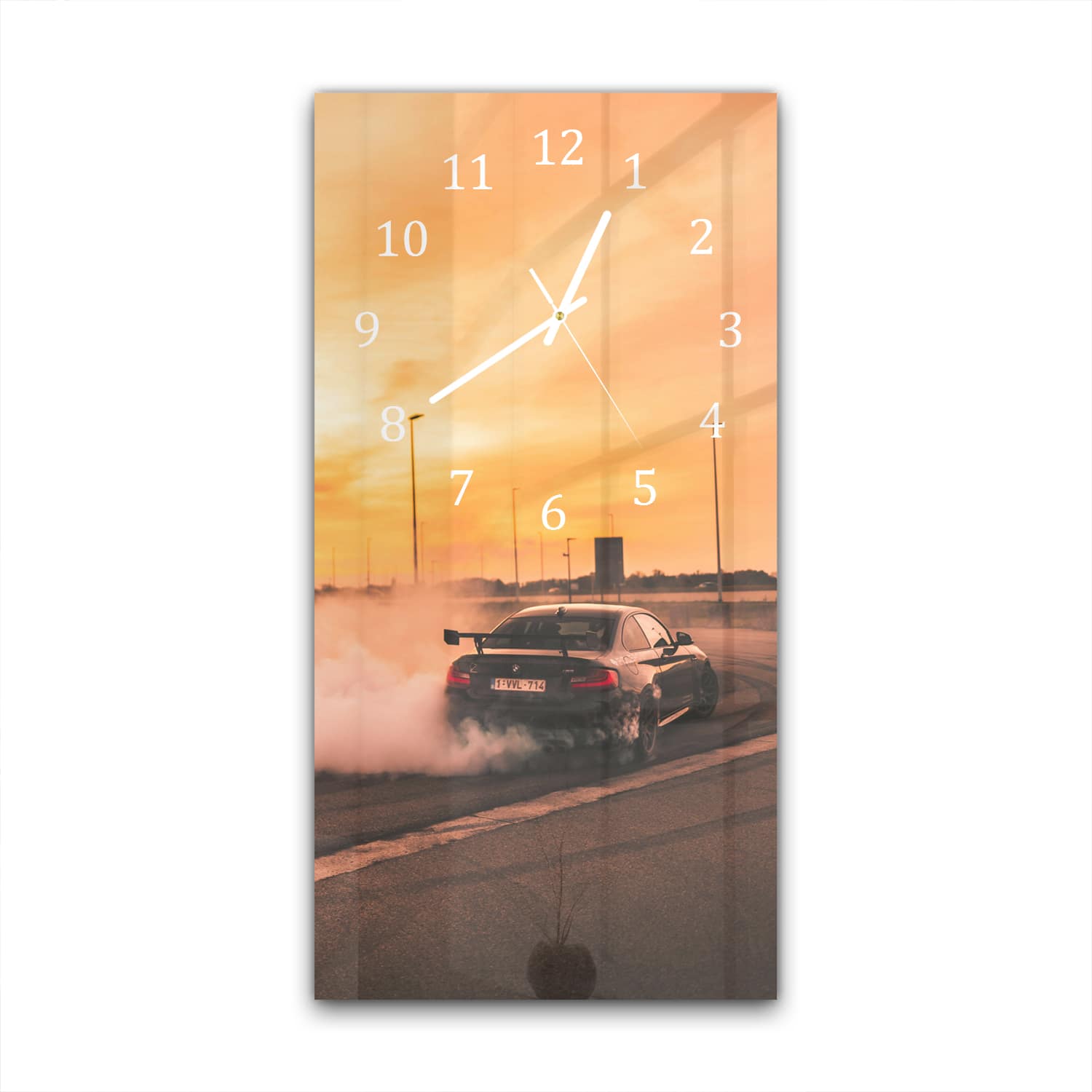 Wandklok 30x60  - Gehard Glas - BMW Driften