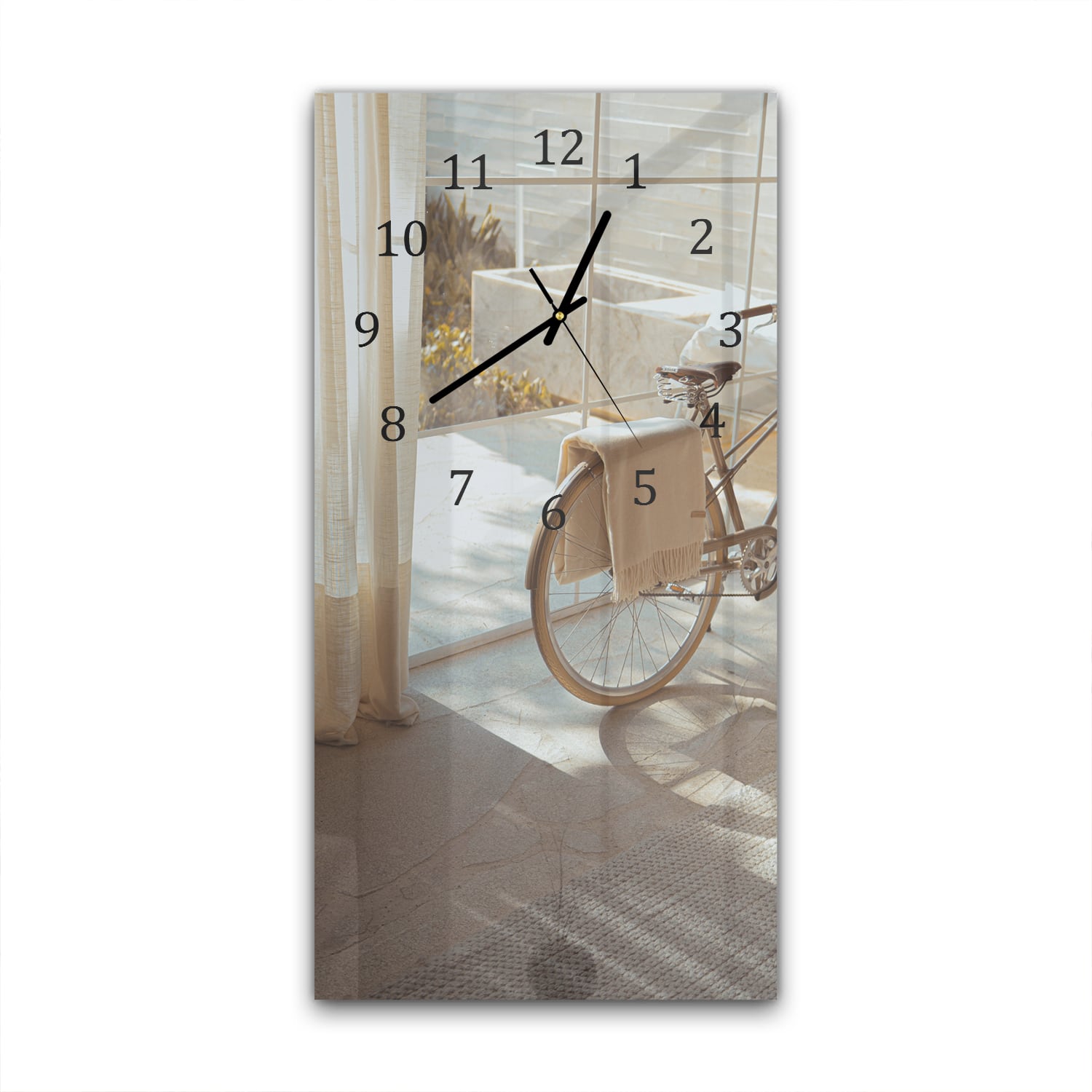 Wandklok 30x60  - Gehard Glas - Modern Living