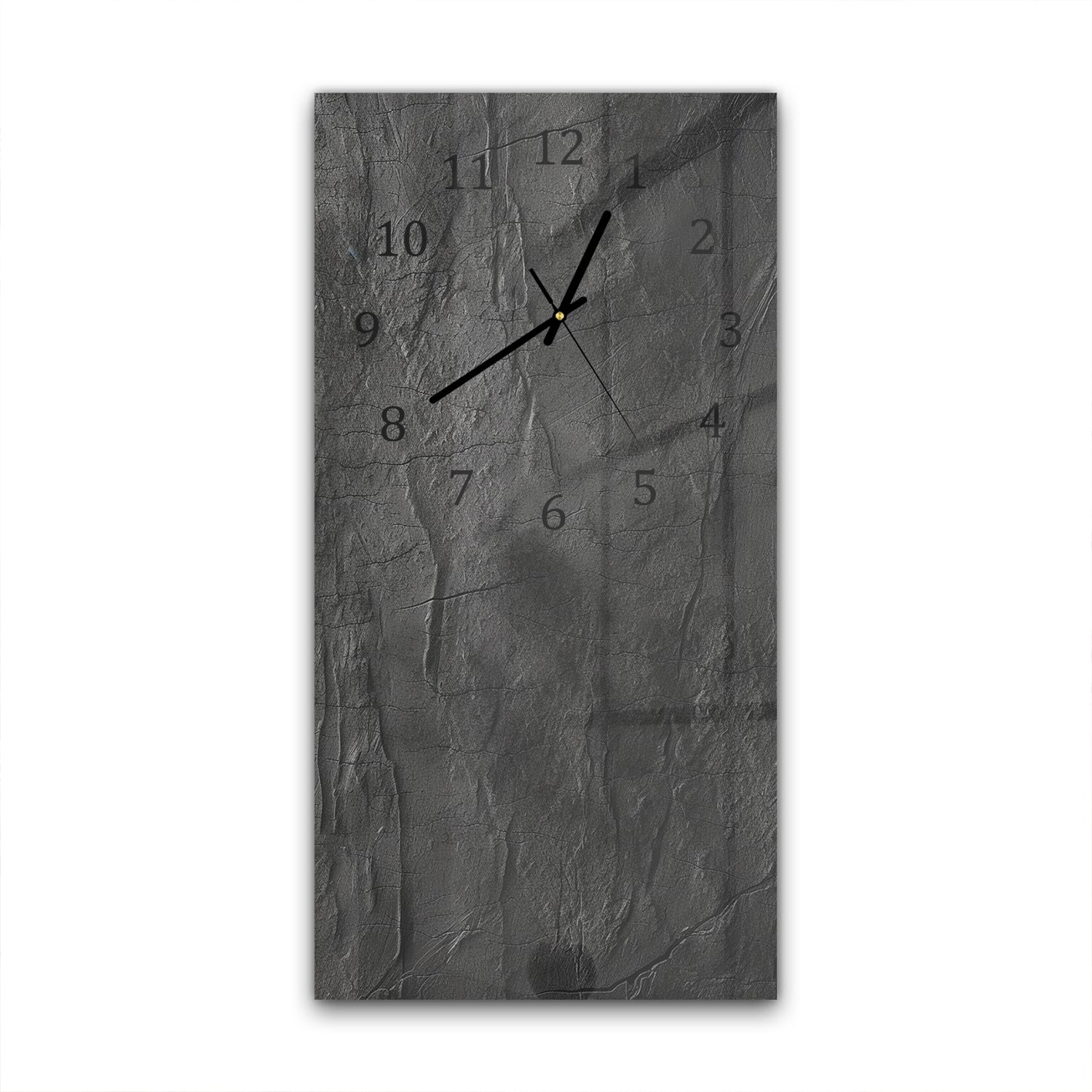 Wandklok 30x60  - Gehard Glas - Gebroken Muur