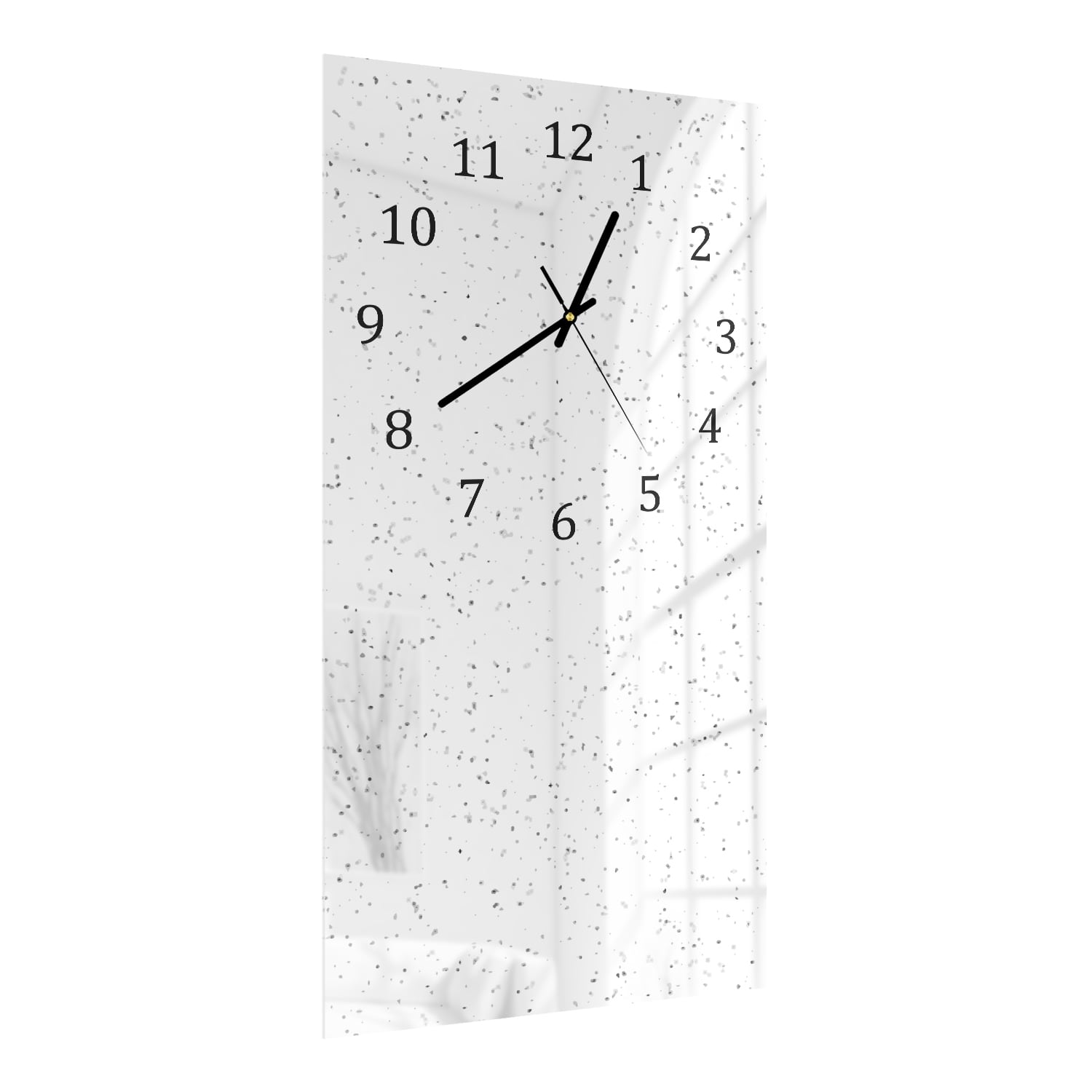 Wandklok 30x60  - Gehard Glas - Sempre Terrazzo