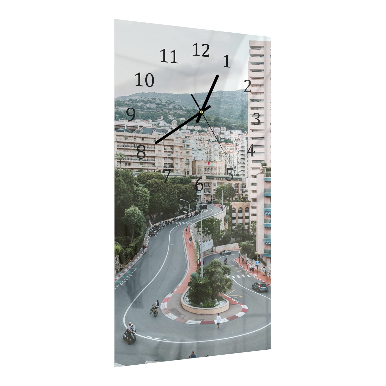 Wandklok 30x60  - Gehard Glas - Fairmont Hairpin